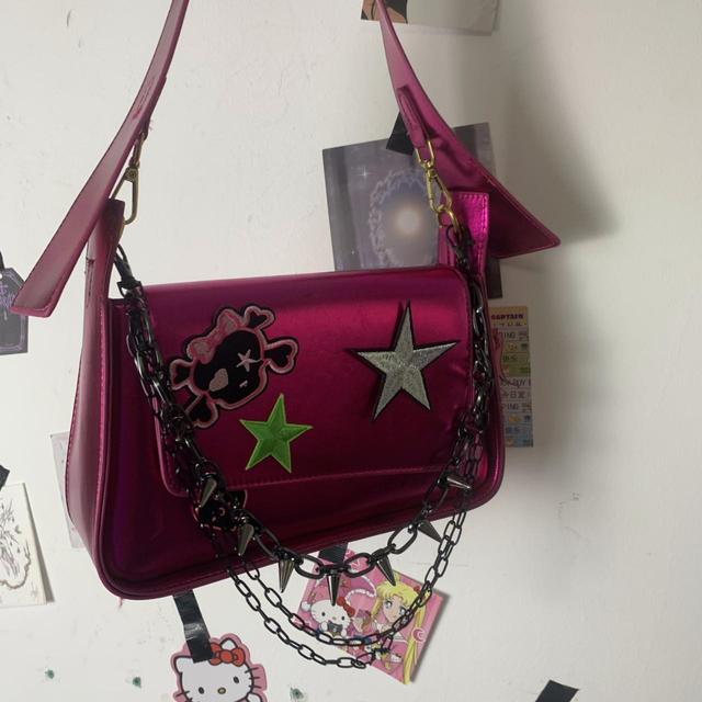 Reworked Women's Shoulder bags - Pink on Productcaster.