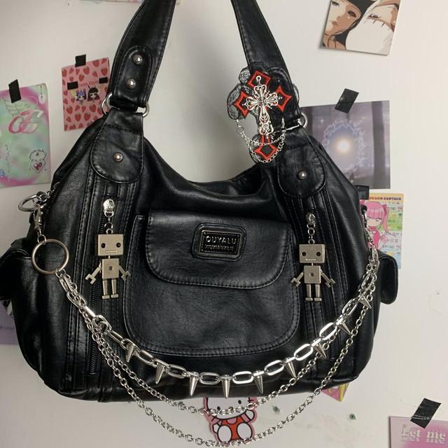 Reworked Women's Shoulder bags - Black on Productcaster.