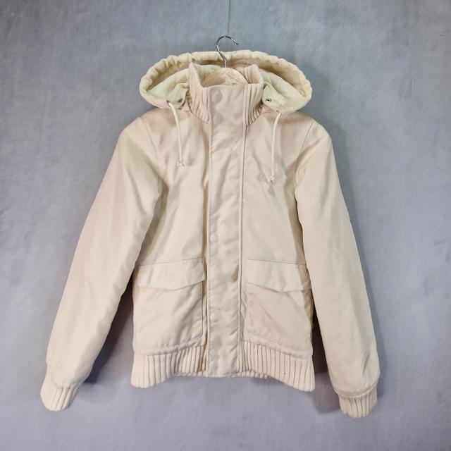 Carhartt Women's Bomber Jacket - White - XS on Productcaster.