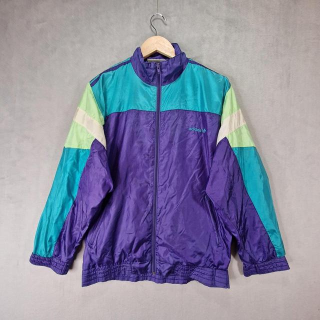 Adidas Men's Jacket - Purple - S on Productcaster.