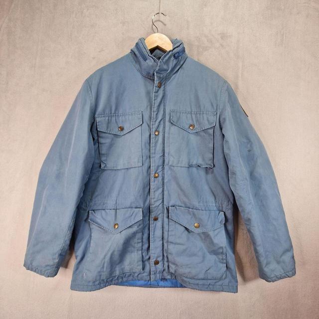 Vintage Men's Coat - Blue - M on Productcaster.