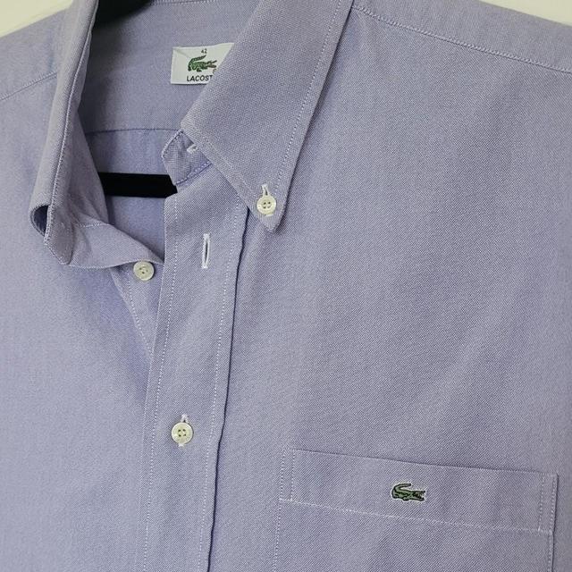 Lacoste Men's Shirt - Blue - XL on Productcaster.