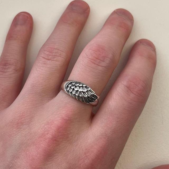 Men's Ring - Silver on Productcaster.