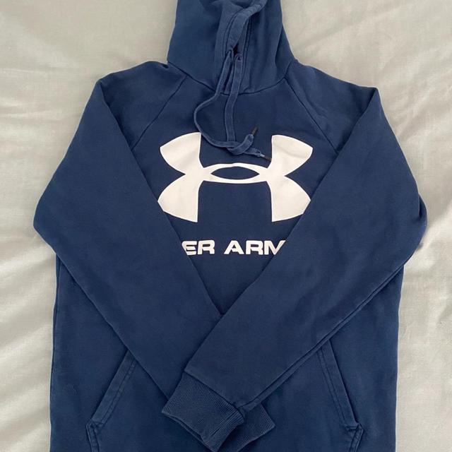 Under Armour Men's Hoodie - Navy/Blue - S on Productcaster.