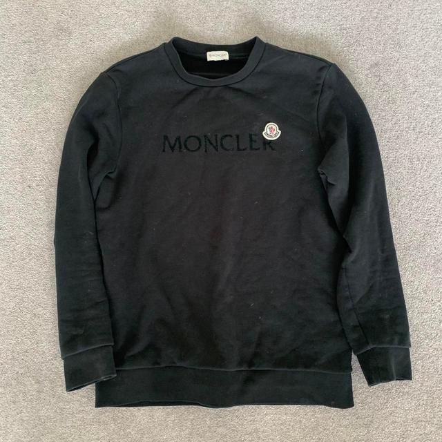 Moncler Men's Jumper - Black - M on Productcaster.