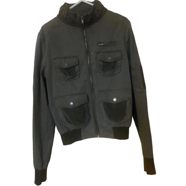 Women's Jacket - Khaki/Green - UK 10 on Productcaster.