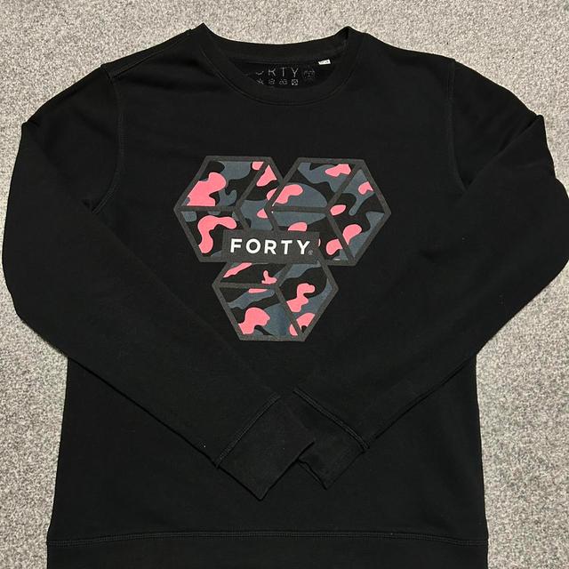 Designer Men's Sweatshirt - Black - S on Productcaster.