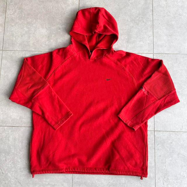 Nike Men's Hoodie - Red - XL on Productcaster.