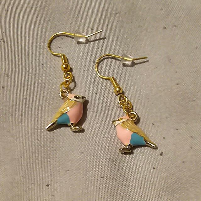 Handmade Women's Earrings - Multi/Gold on Productcaster.