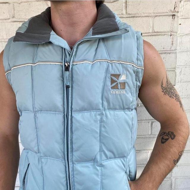 Animal Men's Gilet - Blue - S on Productcaster.