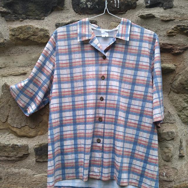 Vintage Men's Shirt - White/Multi - M on Productcaster.