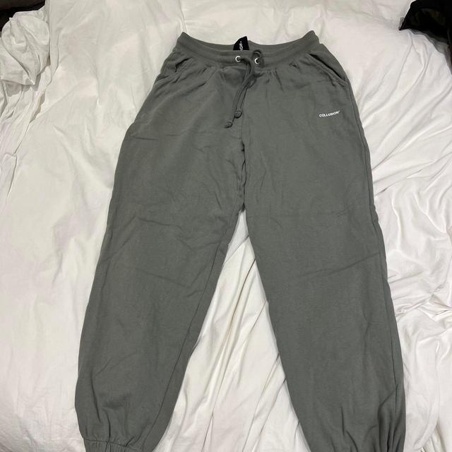 Collusion Men's Sweatpants - Green - L on Productcaster.