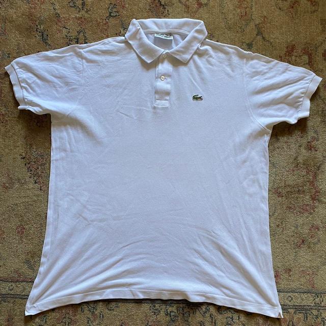 Lacoste Men's Polo shirt - White - XL on Productcaster.