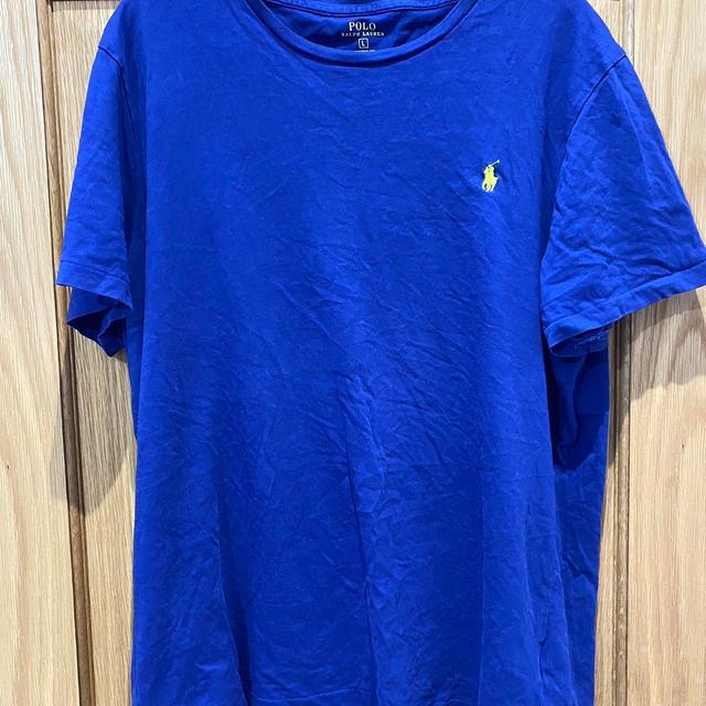 Polo Ralph Lauren Big & Tall Men's T-shirt - Blue - L on Productcaster.