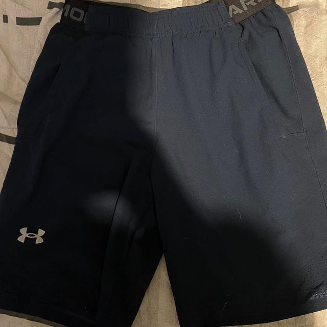 Under Armour Men's Shorts - Navy - S on Productcaster.