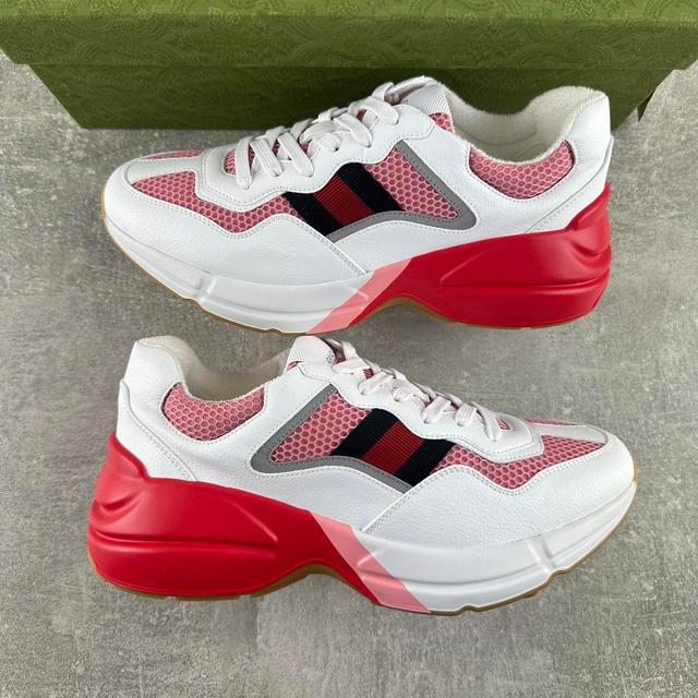 Gucci Women's Trainers - Pink - UK 7.5 on Productcaster.