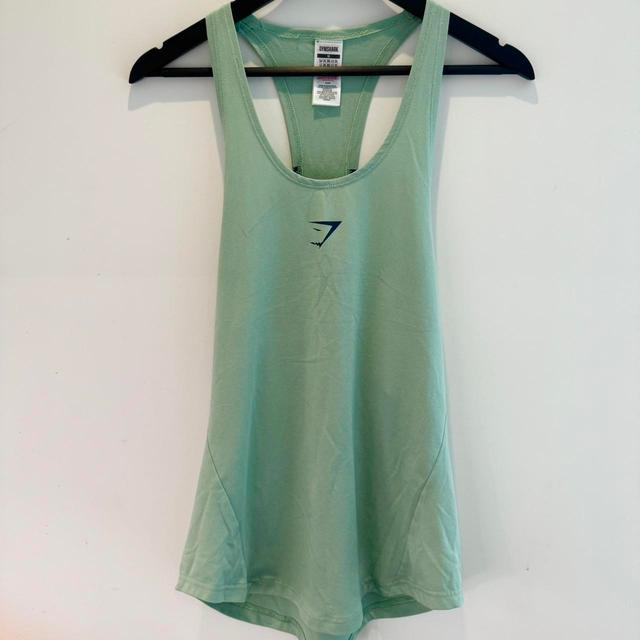 Gymshark Women's Vest - Green - M on Productcaster.