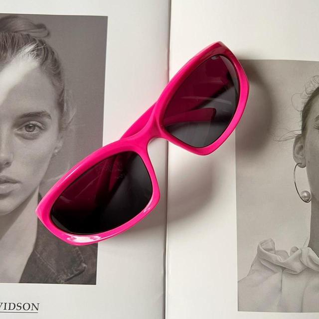 Women's Festival Sunglasses - Pink/Black on Productcaster.