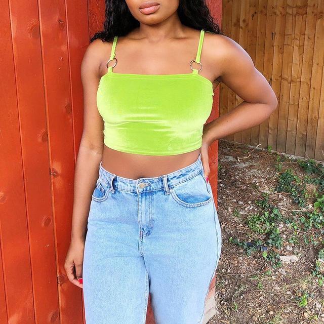 Women's Crop top - Green - M on Productcaster.