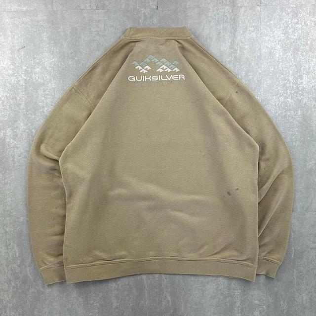 Quiksilver Men's Sweatshirt - Tan - L on Productcaster.