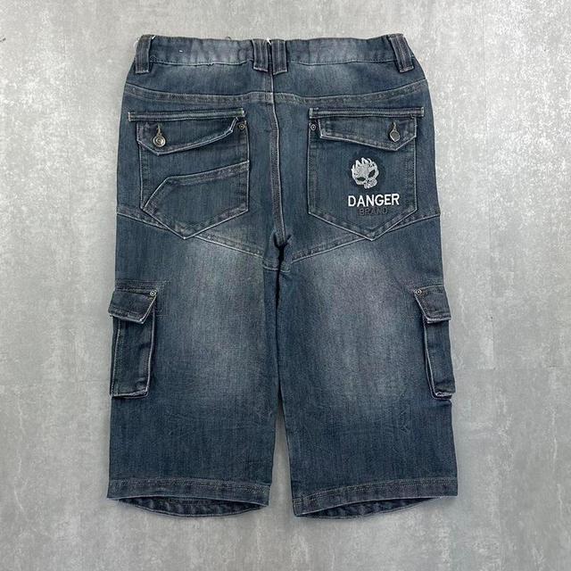 Rocawear Men's Shorts - Grey/Navy - 30" on Productcaster.