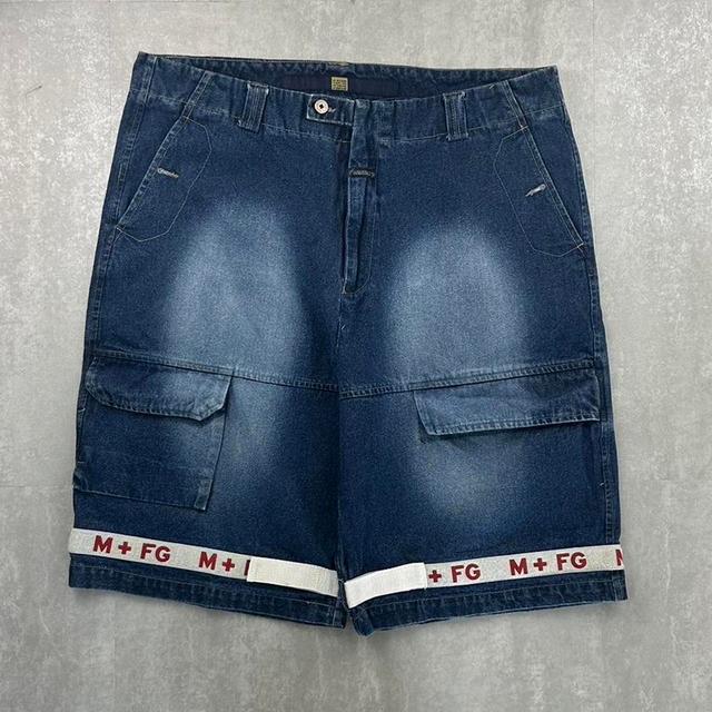 Le Jean de Marithe Francois Girbaud Men's Shorts - Navy/Blue - 42" on Productcaster.