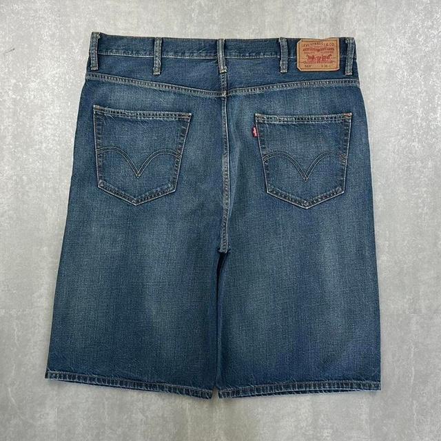 Levi's Men's Shorts - Blue/Navy - 38" on Productcaster.