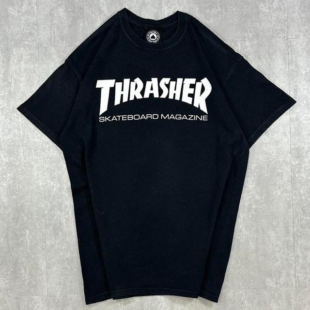 Thrasher Men's T-shirt - Black - M on Productcaster.