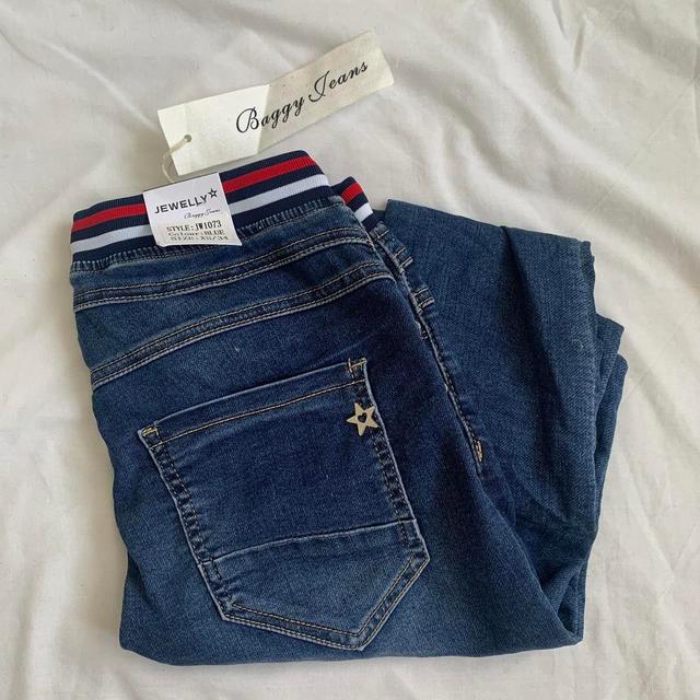 Women's Embellished Jeans - Navy - XS on Productcaster.