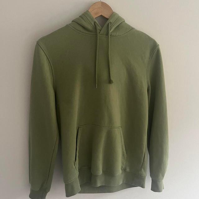 H&M Men's Hoodie - Khaki - XS on Productcaster.