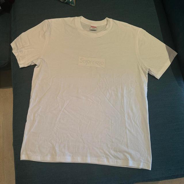 Supreme Men's T-shirt - White - S on Productcaster.