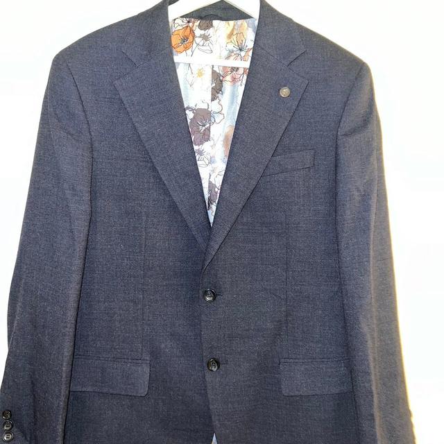 Ted Baker Men's Suit - Navy - M on Productcaster.