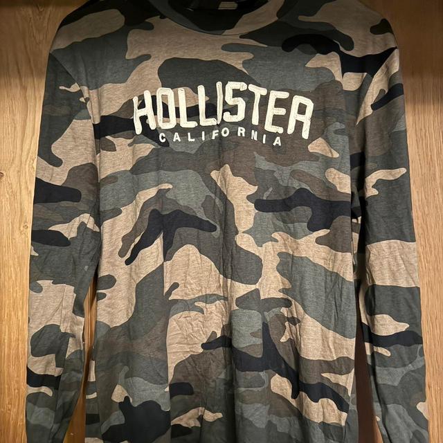 Hollister Co. Men's Shirt - Multi/Khaki - M on Productcaster.