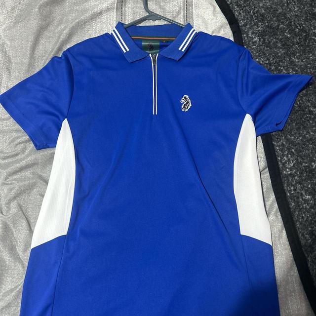 Luke 1977 Men's Polo shirt - Blue - M on Productcaster.