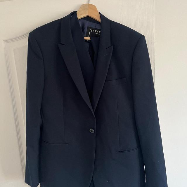 Topman Men's Suit - Navy on Productcaster.