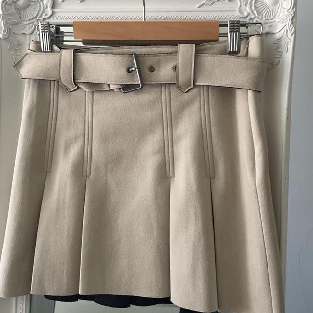 Zara Women's Skirt - Tan - UK 10 on Productcaster.