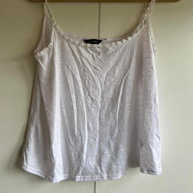 New Look Women's Vest - White - 10 on Productcaster.