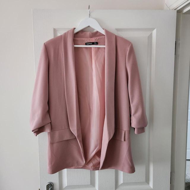 Boohoo Women's Coats and jackets - Pink - UK 12 on Productcaster.