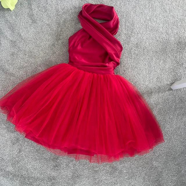 Custom Women's Dress - Red - 6 on Productcaster.