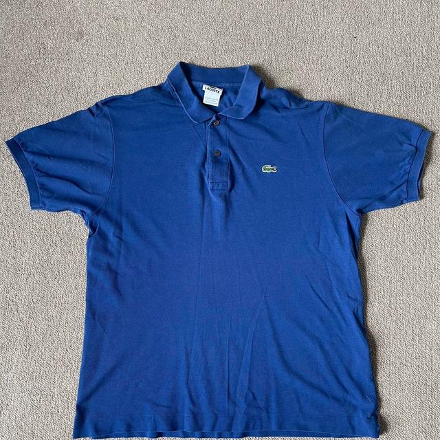 Lacoste Men's Polo shirt - Blue - L on Productcaster.