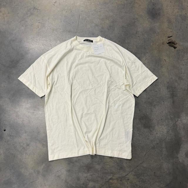 Cole Buxton Men's T-shirt - White/Cream - L on Productcaster.