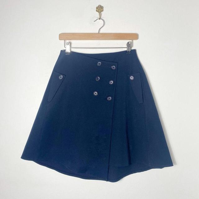 Custom Women's Mini Skirt - Navy - M on Productcaster.