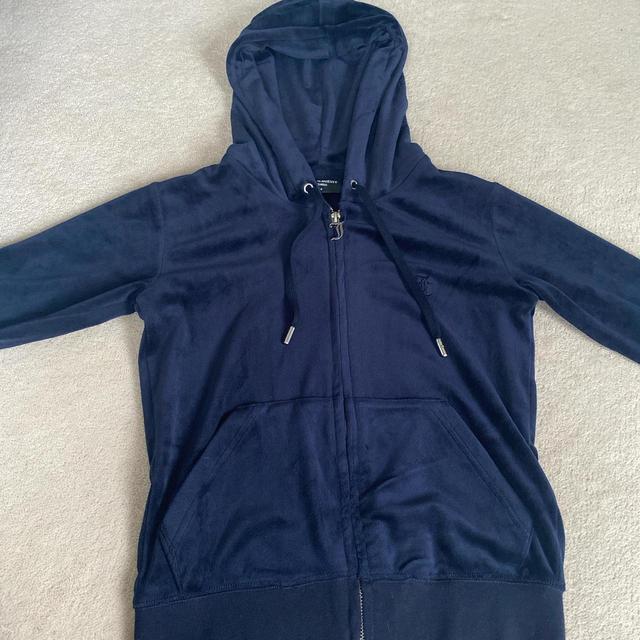 Juicy Couture Women's Hoodie - Navy - XS on Productcaster.