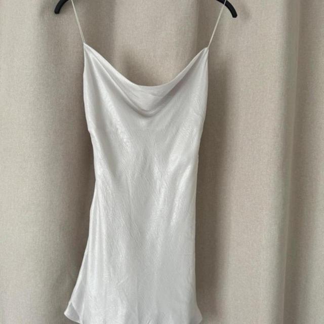 Meshki Women's Slip Dress - White - S on Productcaster.