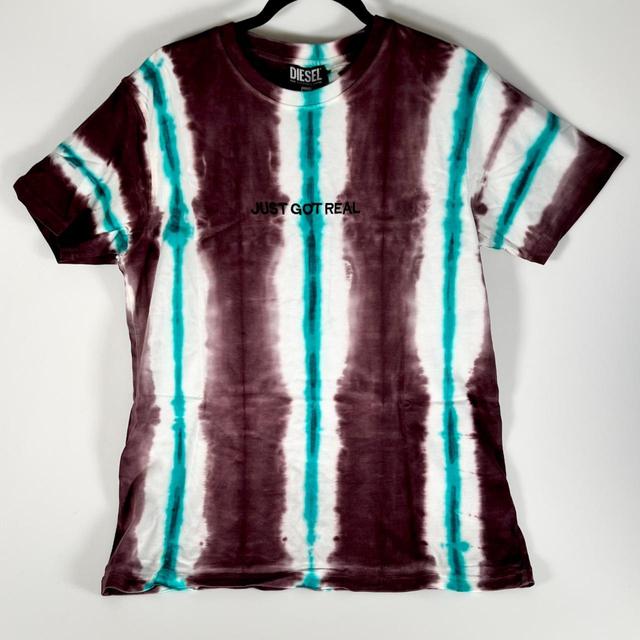 Diesel Men's T-shirt - Multi/Purple - L on Productcaster.