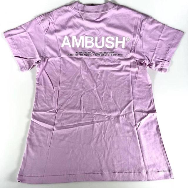 Ambush Men's T-shirt - Purple/Pink - M on Productcaster.