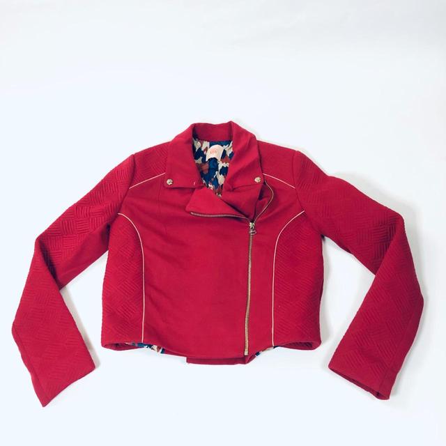 Matthew Williamson Women's Bomber Jacket - Red - UK 6 on Productcaster.