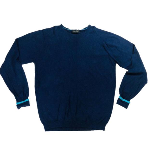 John Smedley Women's Jumper - Blue/Navy - M on Productcaster.