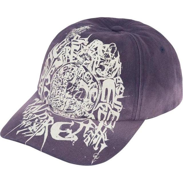 Supreme Men's Caps - Purple/White on Productcaster.