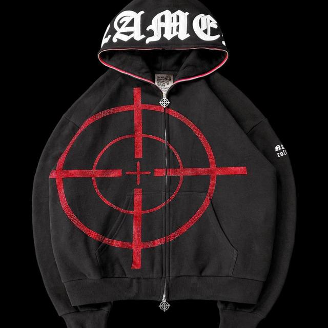 Named Collective Women's Hoodie - Black/Red - 6 on Productcaster.